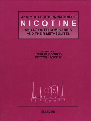 cover image of Analytical Determination of Nicotine and Related Compounds and their Metabolites